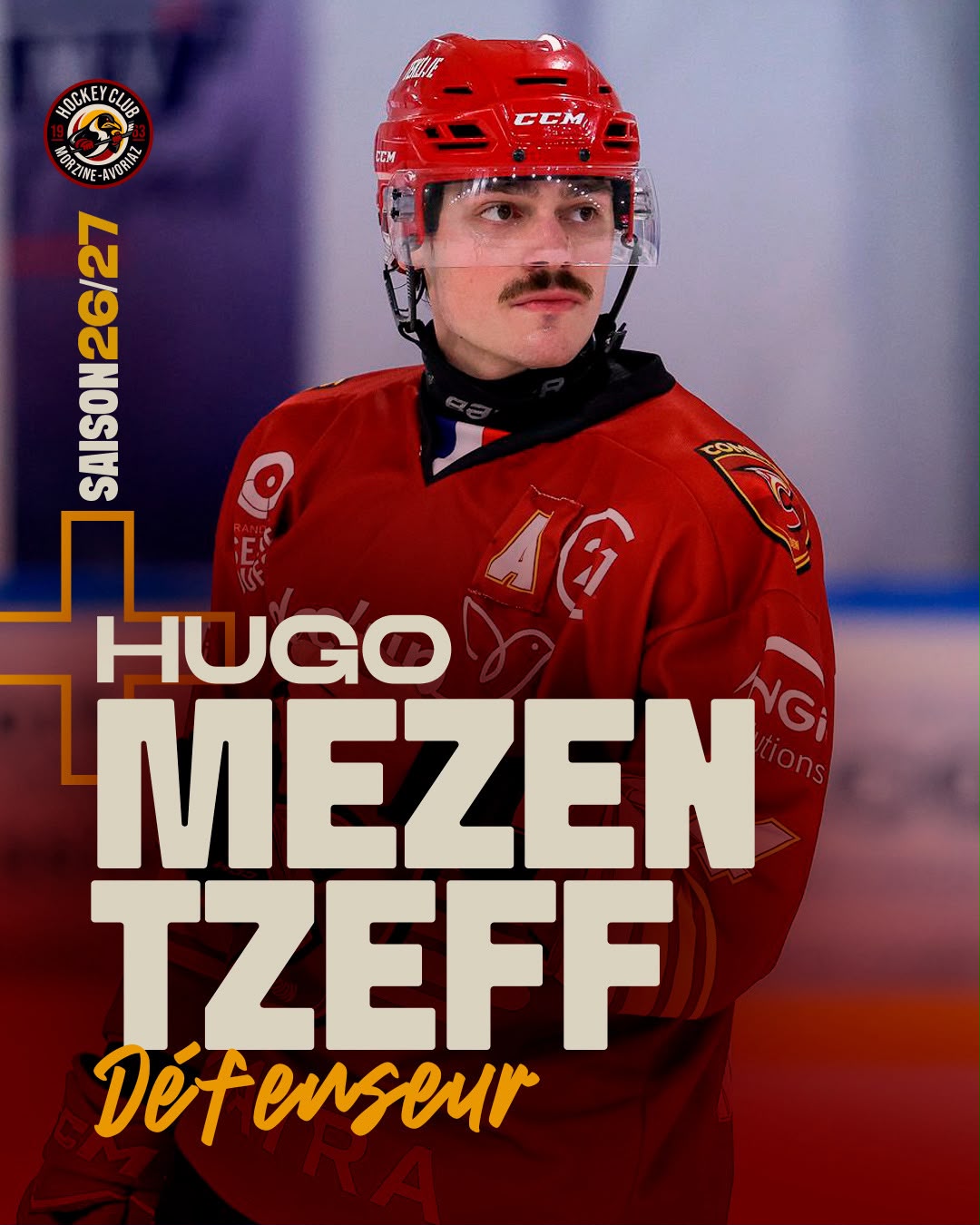 Hugo Mezentzeff devient morzinois ! 1 hugo mezentzeff
