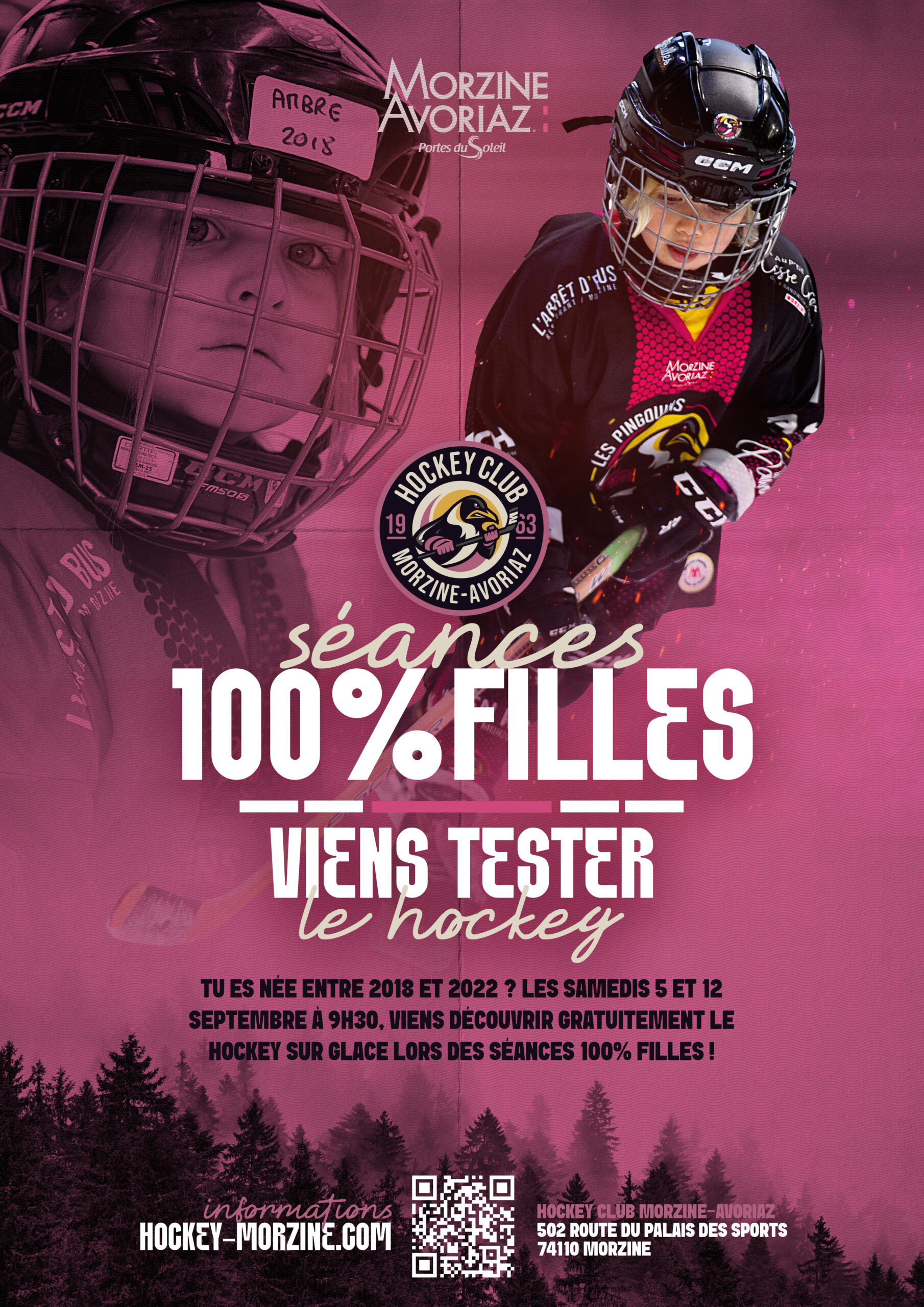 Séances Découvertes 3 Affiche Girls 2026 scaled