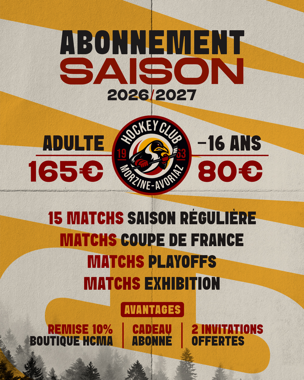 Abonnements 2026-2027 1 abonnement classique 1
