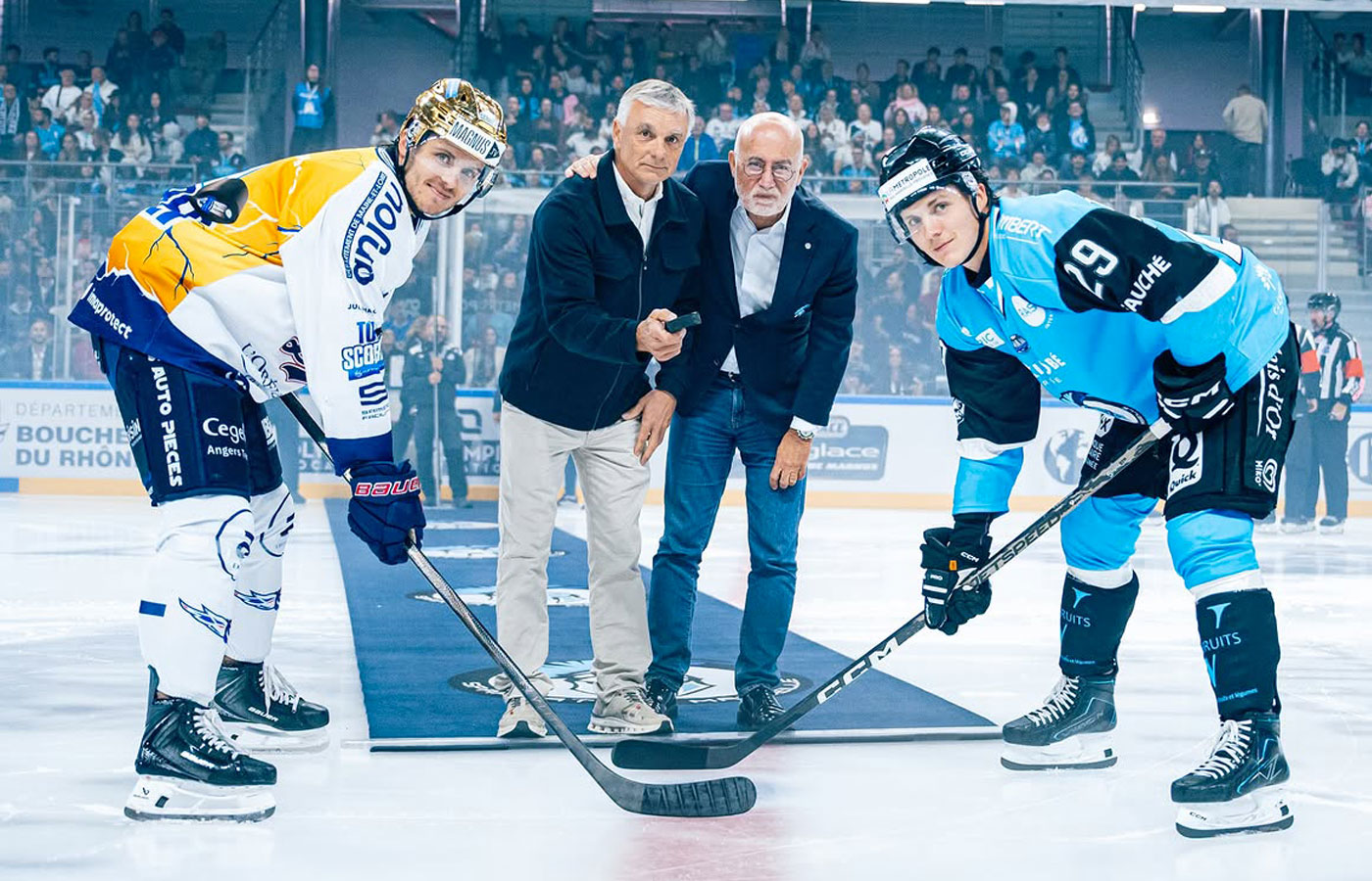 Le hockey...de père en fils ! 1 Michel Tavernier